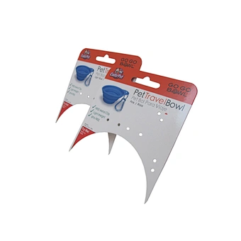 custom logo printed art paper blister hanging printing display card paper insert for packaging